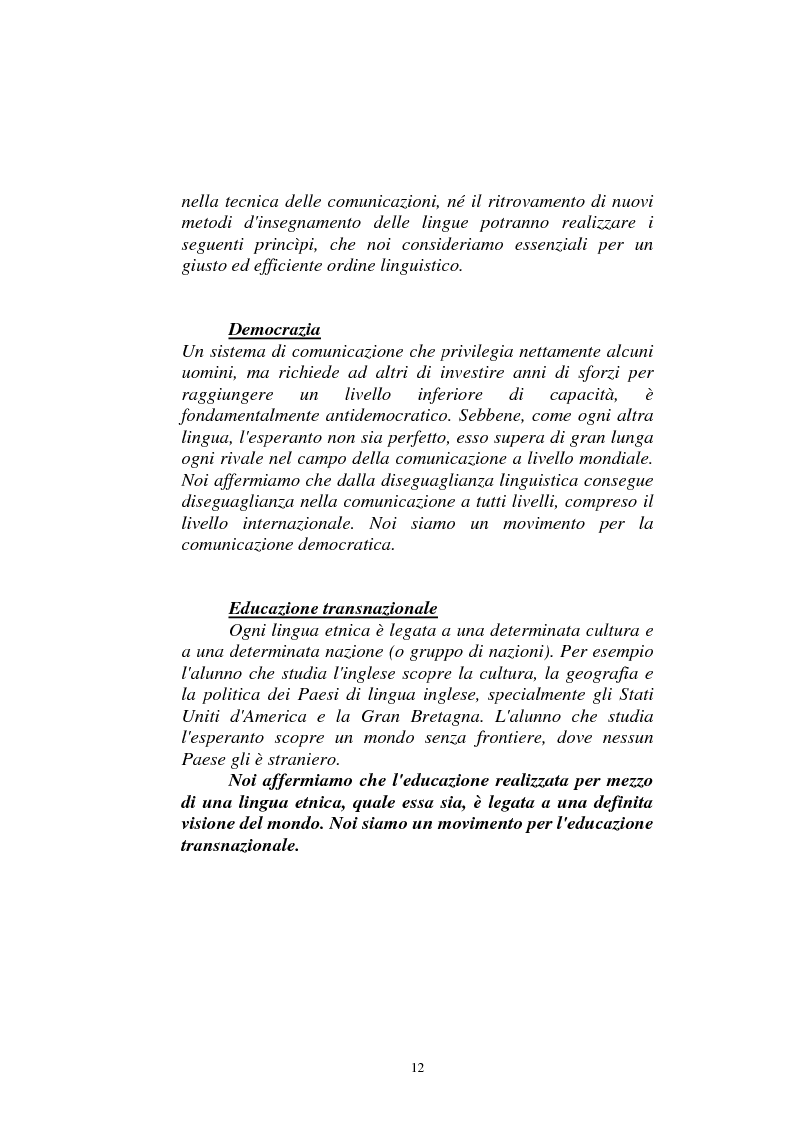 Anteprima della tesi: Il dialogo sui diritti umani tra l'Islam europeo e l'Europa della Carta dei diritti fondamentali dell'Unione, Pagina 11