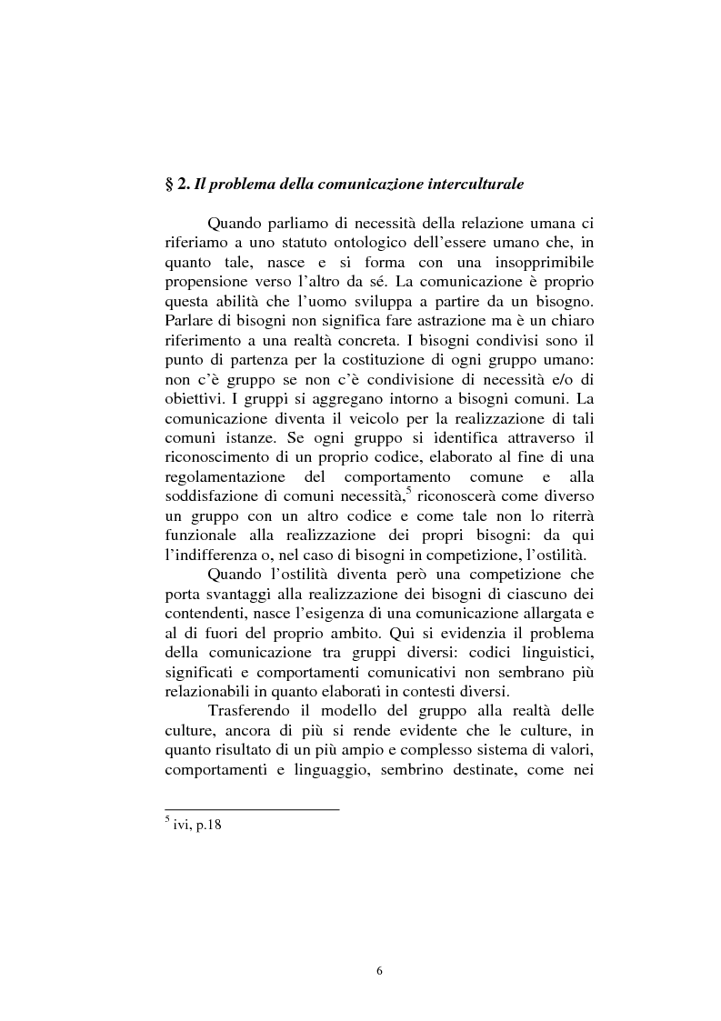 Anteprima della tesi: Il dialogo sui diritti umani tra l'Islam europeo e l'Europa della Carta dei diritti fondamentali dell'Unione, Pagina 5