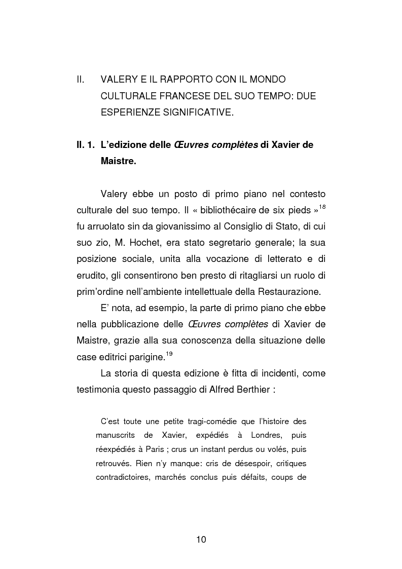 Anteprima della tesi: La versione interfoliata dei ''Voyages historiques, litteraries et artistiques en Italie'' di Antoine-Claude Pasquin Valery, Pagina 13