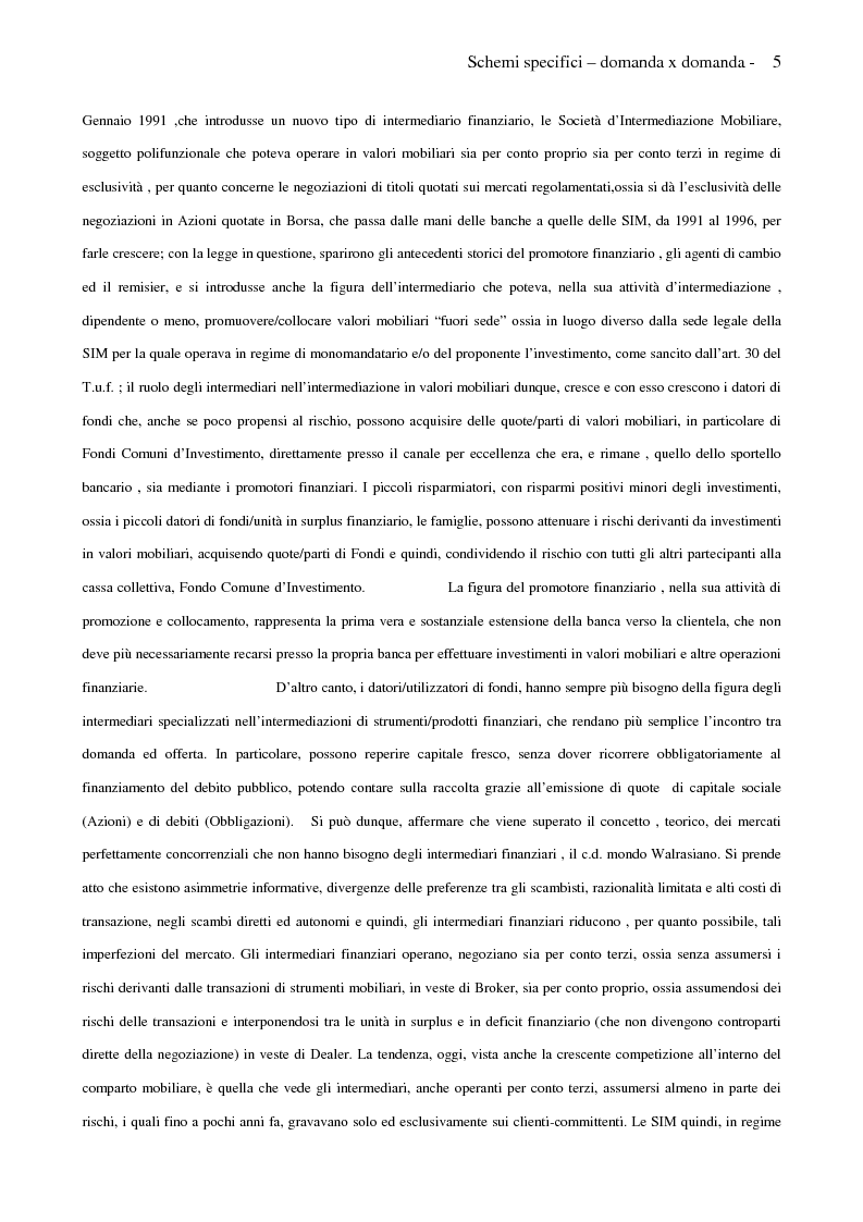 Anteprima della tesi: Internet e promotori finanziari nella gestione dei patrimoni mobiliari on line, Pagina 5
