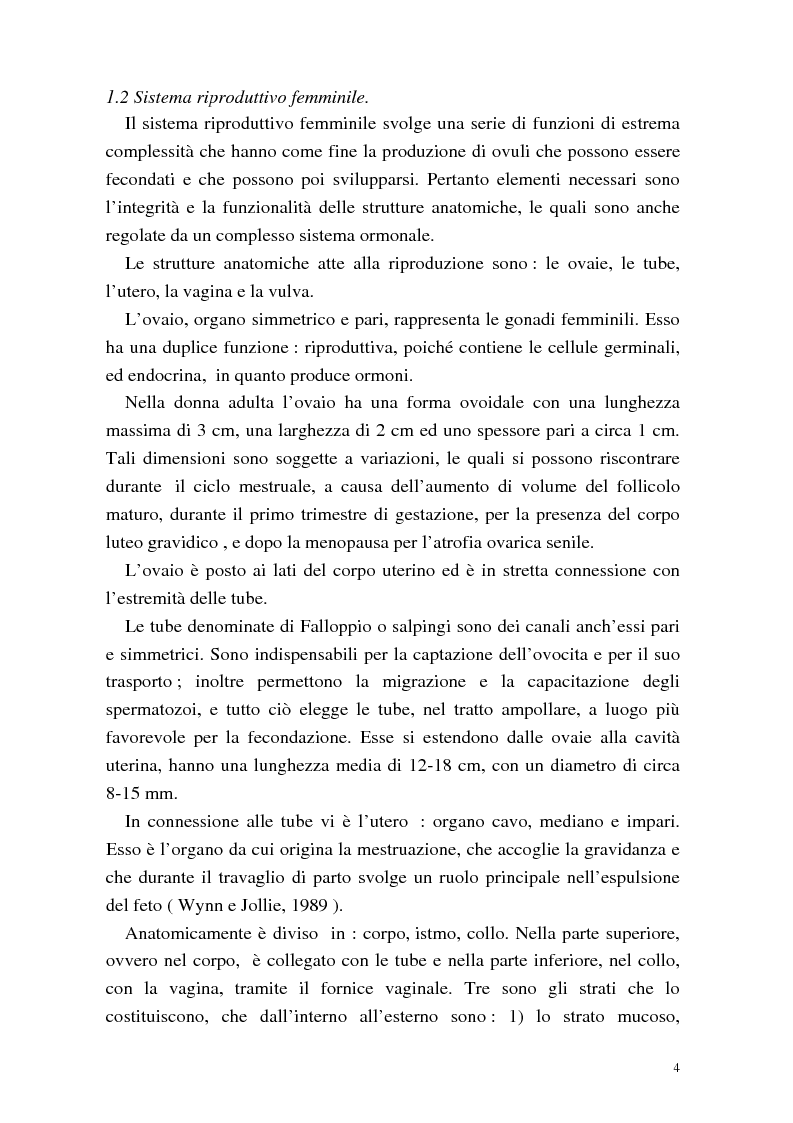 Anteprima della tesi: La procreazione medicalmente assistita: aspetti psicologici e sessuali, Pagina 4