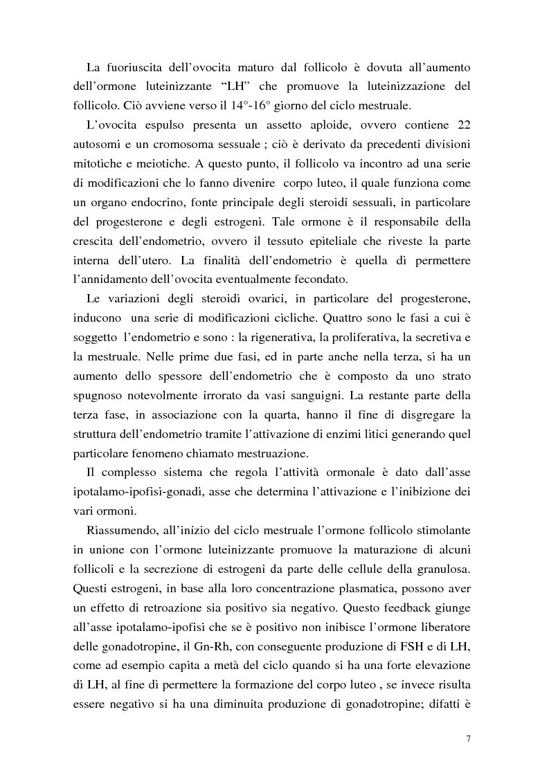 Anteprima della tesi: La procreazione medicalmente assistita: aspetti psicologici e sessuali, Pagina 7
