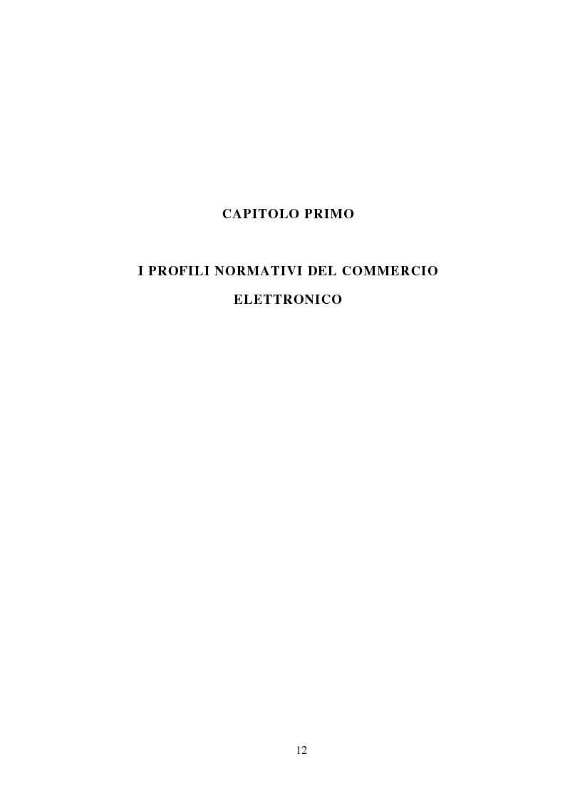 Anteprima della tesi: La stipulazione dei contratti on-line, Pagina 10