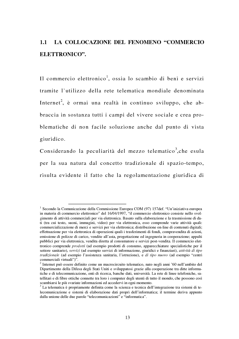 Anteprima della tesi: La stipulazione dei contratti on-line, Pagina 11
