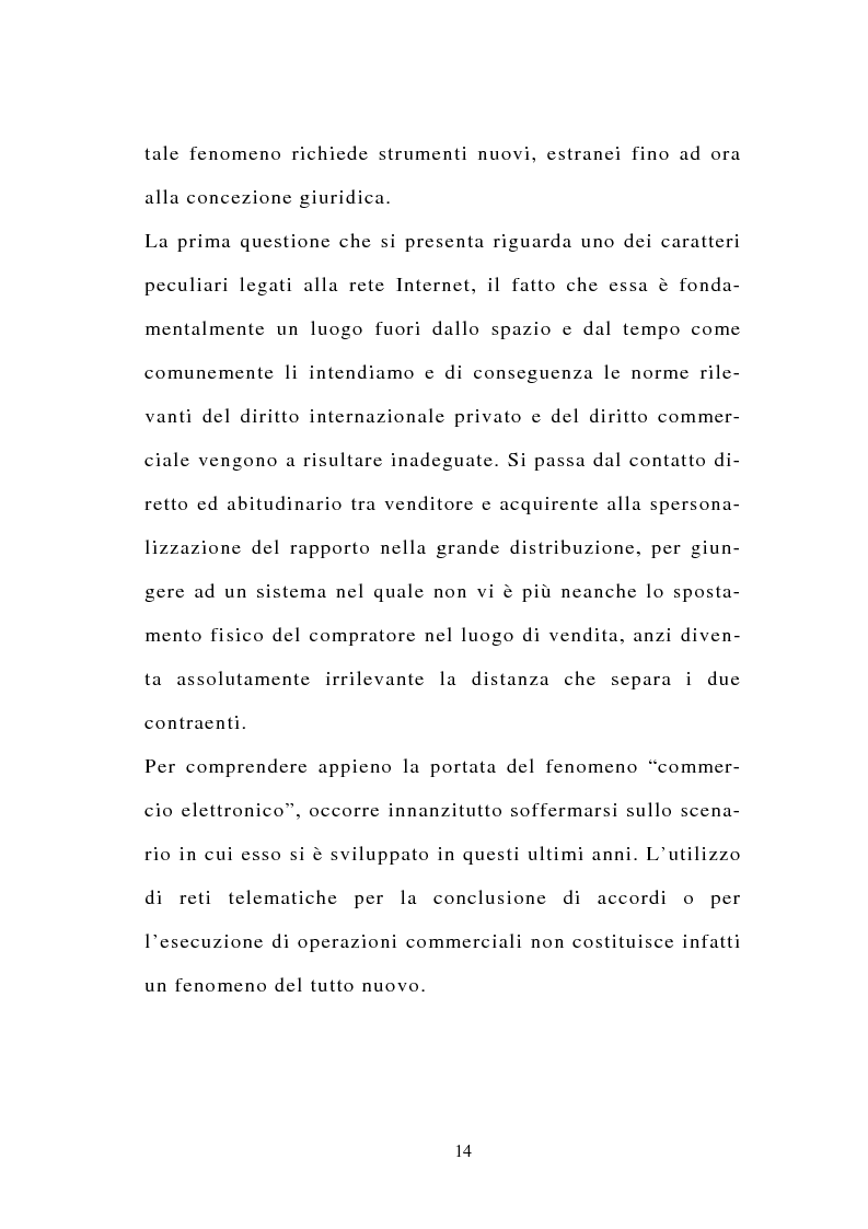 Anteprima della tesi: La stipulazione dei contratti on-line, Pagina 12