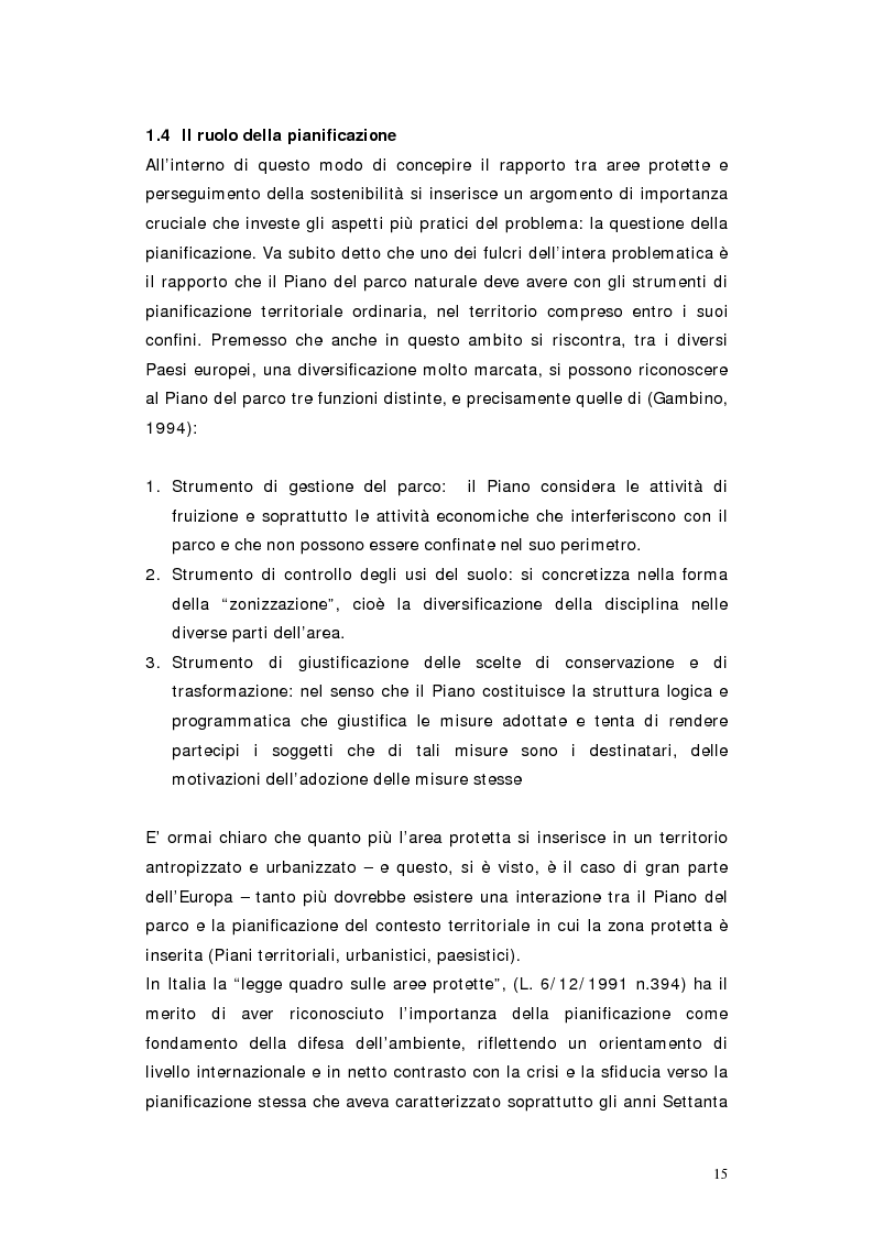 Anteprima della tesi: L'area protetta quale laboratorio di sostenibilità: il caso dell'istituendo Parco del Carso, Pagina 12