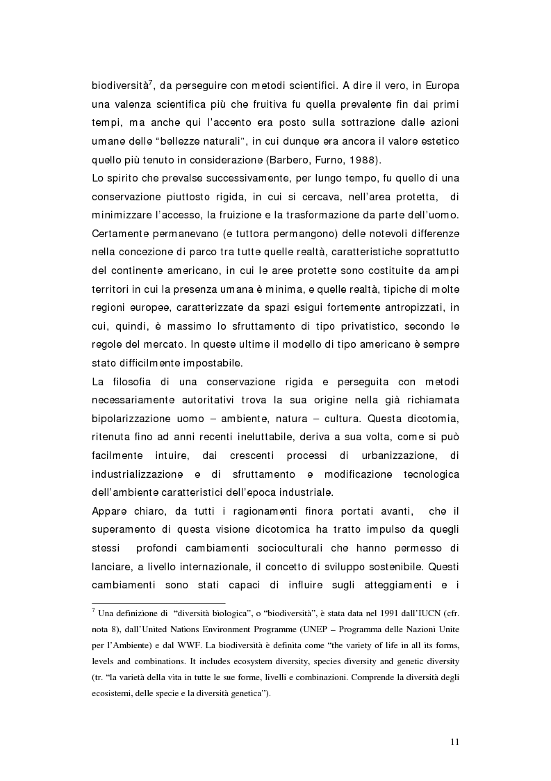 Anteprima della tesi: L'area protetta quale laboratorio di sostenibilità: il caso dell'istituendo Parco del Carso, Pagina 8