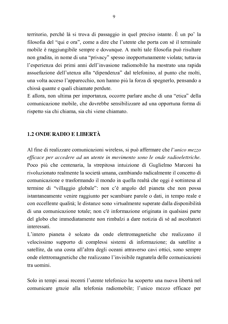 Anteprima della tesi: Rassegna critica sulle modalità di accesso alla wireless internet, Pagina 2