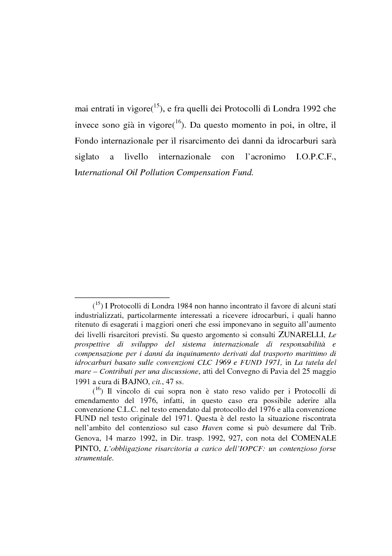 Anteprima della tesi: Lo spandimento in mare di idrocarburi, Pagina 10