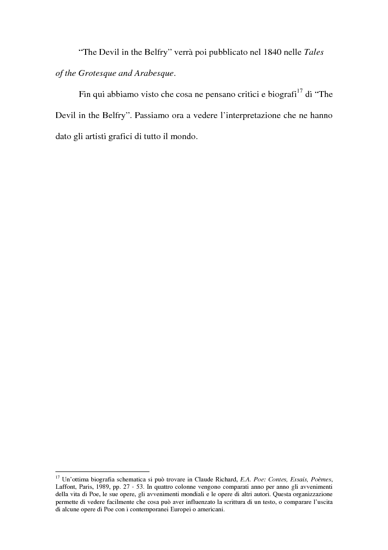 Anteprima della tesi: ''The Devil in the Belfry'' di E. A. Poe dalla carta a Internet, Pagina 7