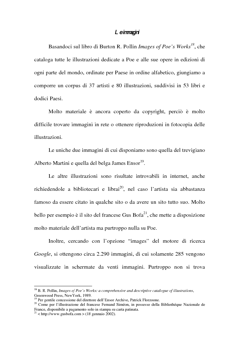 Anteprima della tesi: ''The Devil in the Belfry'' di E. A. Poe dalla carta a Internet, Pagina 8