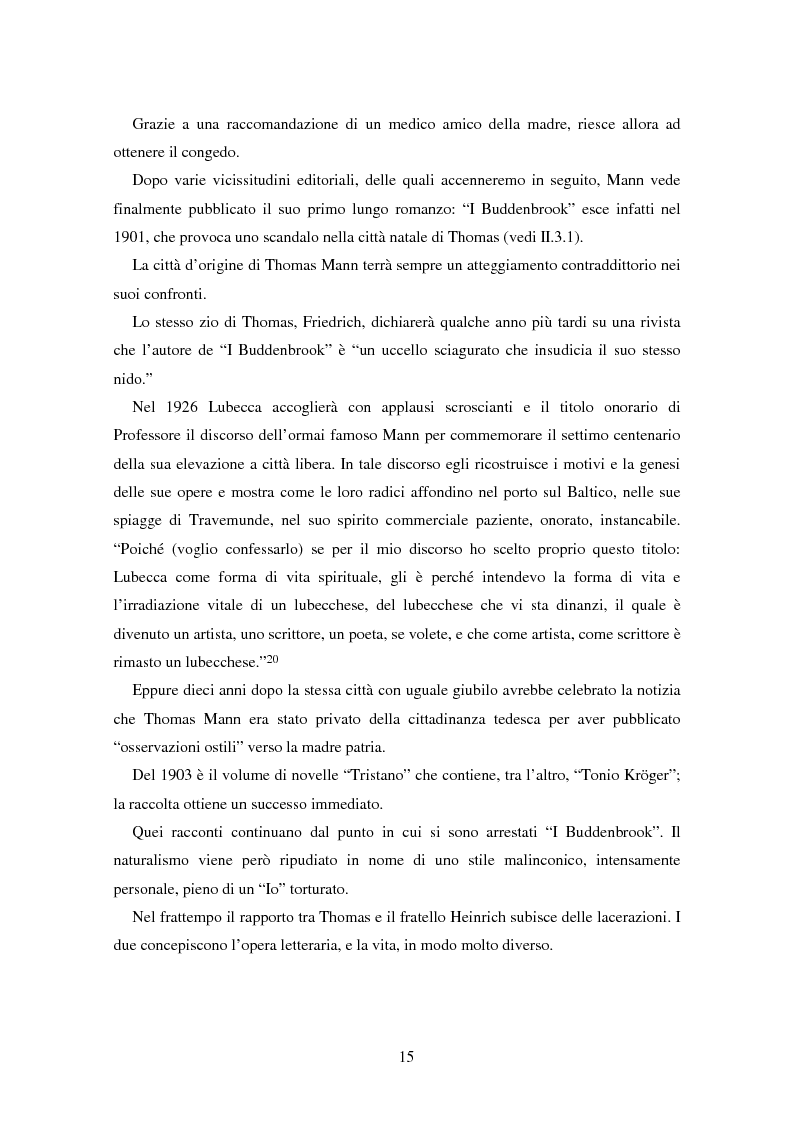 Anteprima della tesi: La formazione dell’uomo nelle opere di Thomas Mann, Pagina 11
