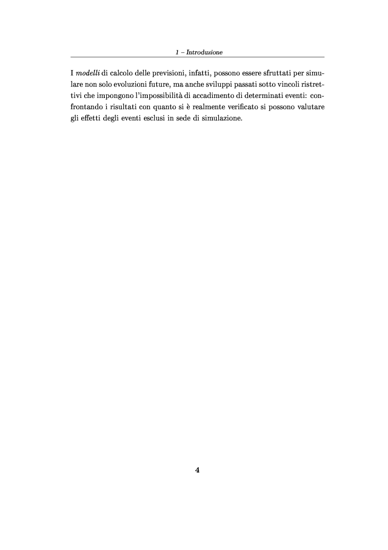 Anteprima della tesi: Software per le previsioni demografiche ed un loro impiego per lo studio degli effetti delle migrazioni sulle popolazioni, Pagina 4