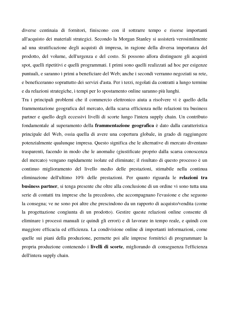 Anteprima della tesi: Il commercio elettronico business to business, Pagina 10
