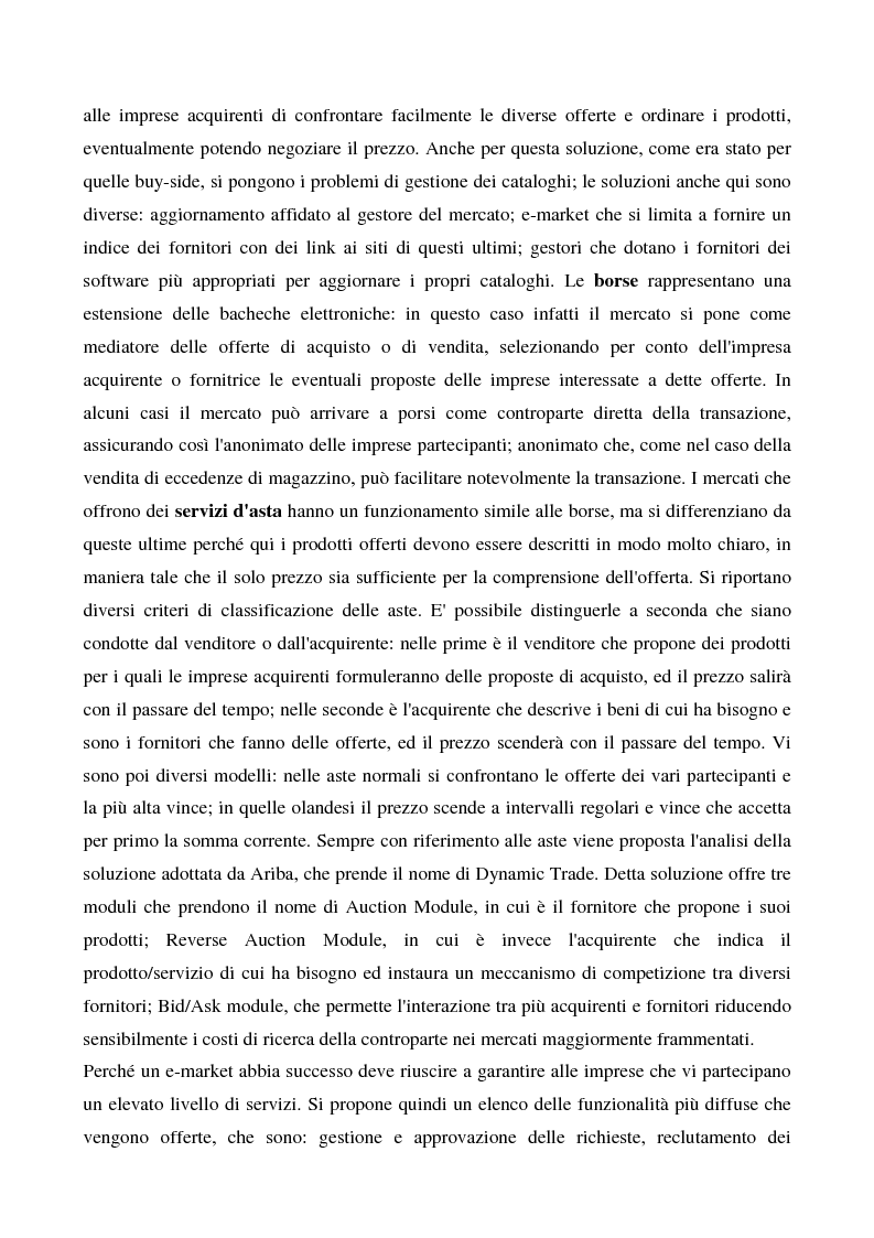 Anteprima della tesi: Il commercio elettronico business to business, Pagina 7
