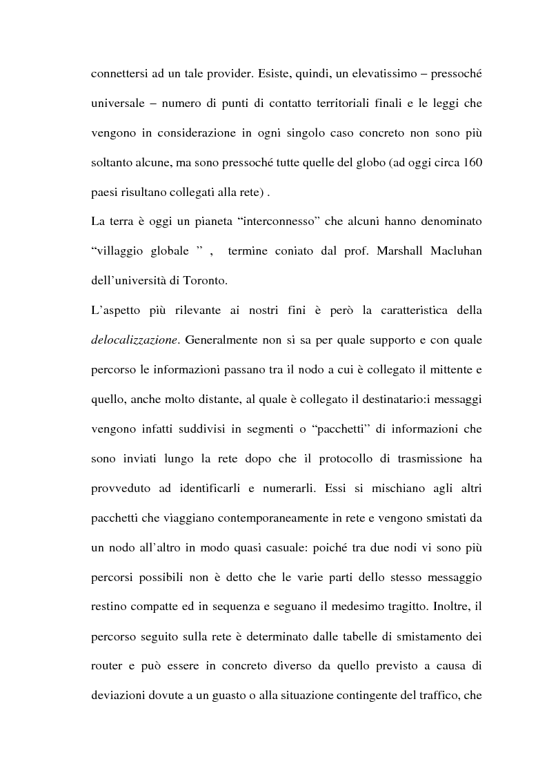 Anteprima della tesi: Il commercio telematico: legge regolatrice, Pagina 11
