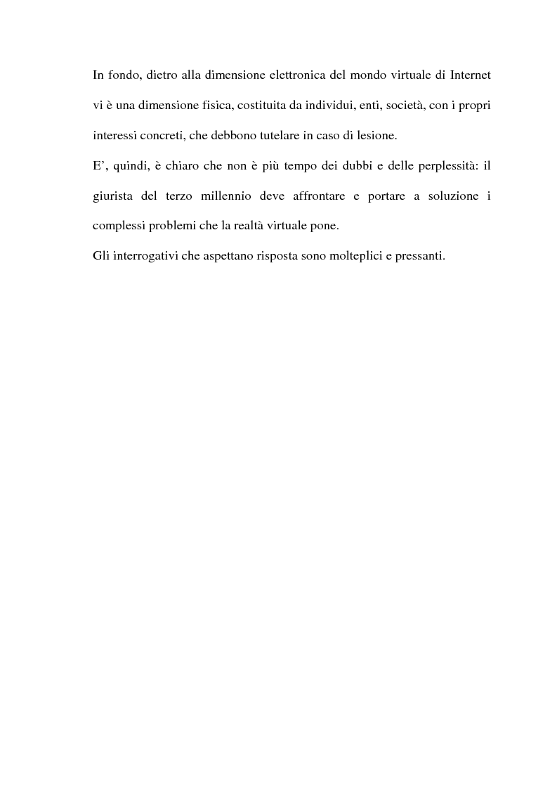 Anteprima della tesi: Il commercio telematico: legge regolatrice, Pagina 3