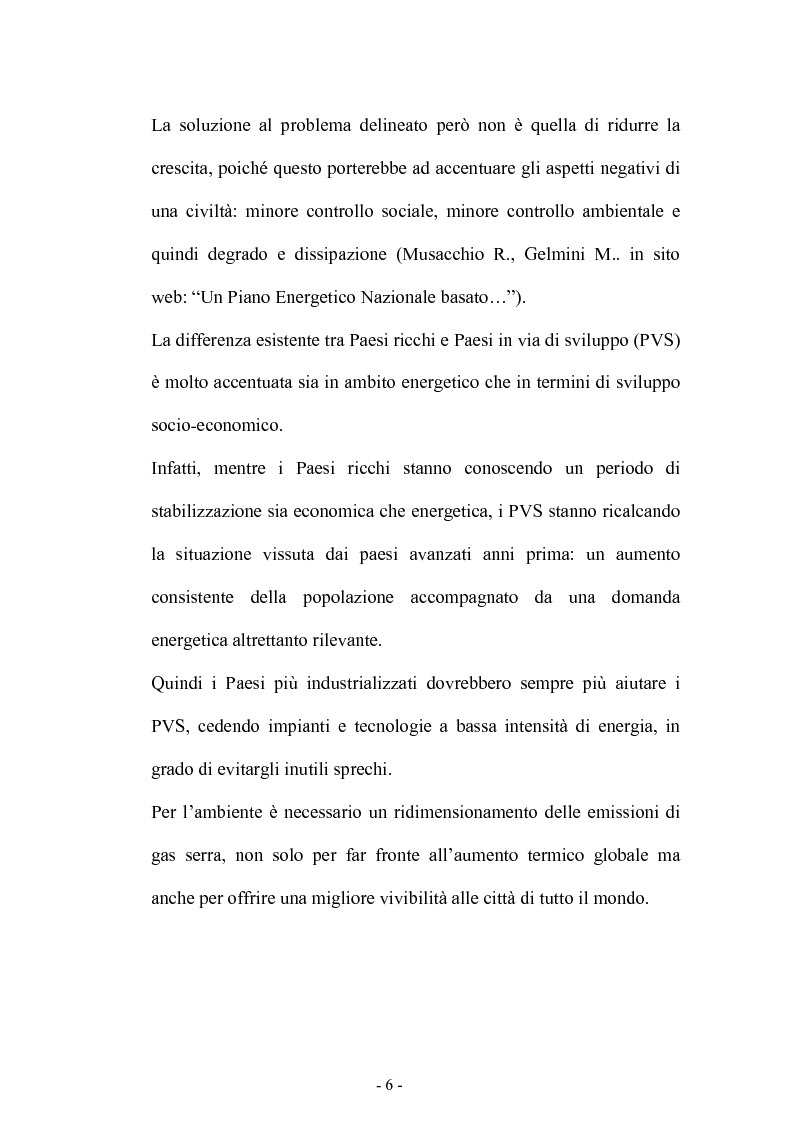 Anteprima della tesi: Bilancio energetico della regione Puglia: luci ed ombre, Pagina 10