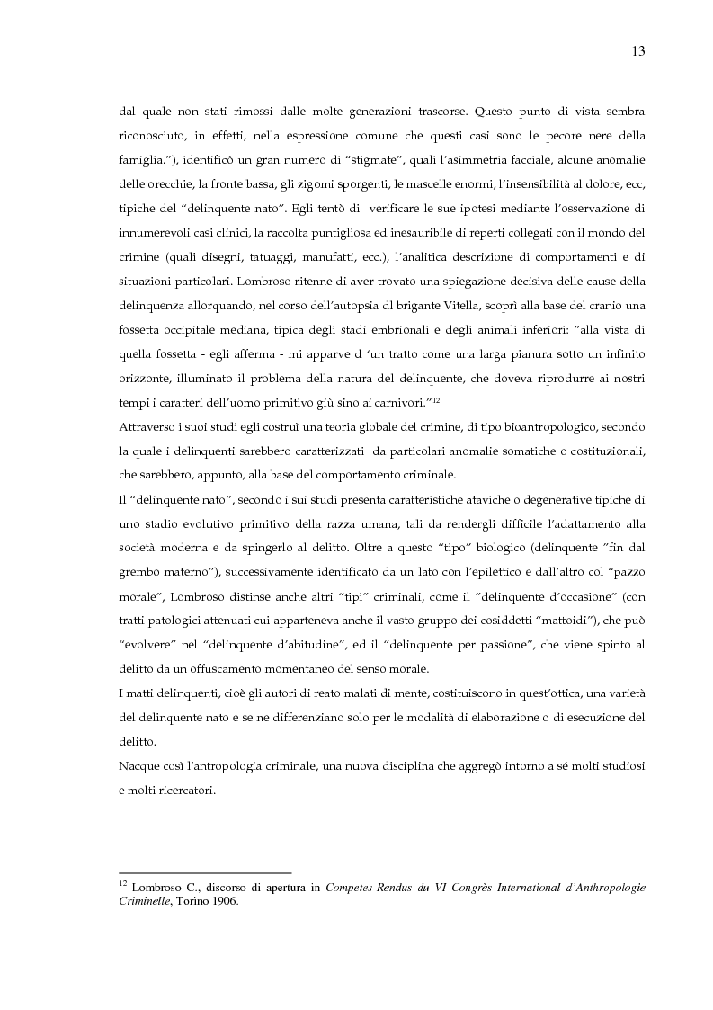 Anteprima della tesi: Criminologia e terrorismo. L'esperienza irlandese, Pagina 12