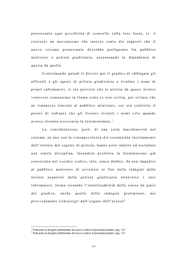 Anteprima della tesi: I confidenti della polizia, Pagina 13
