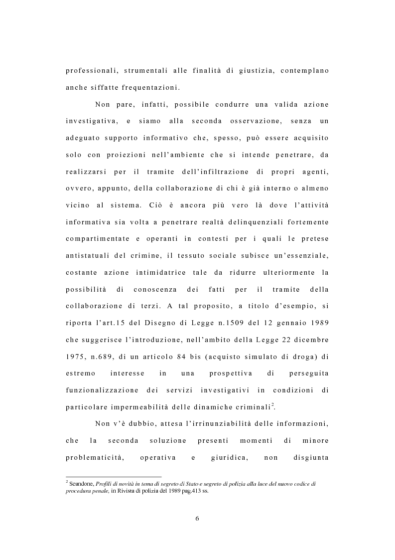 Anteprima della tesi: I confidenti della polizia, Pagina 3