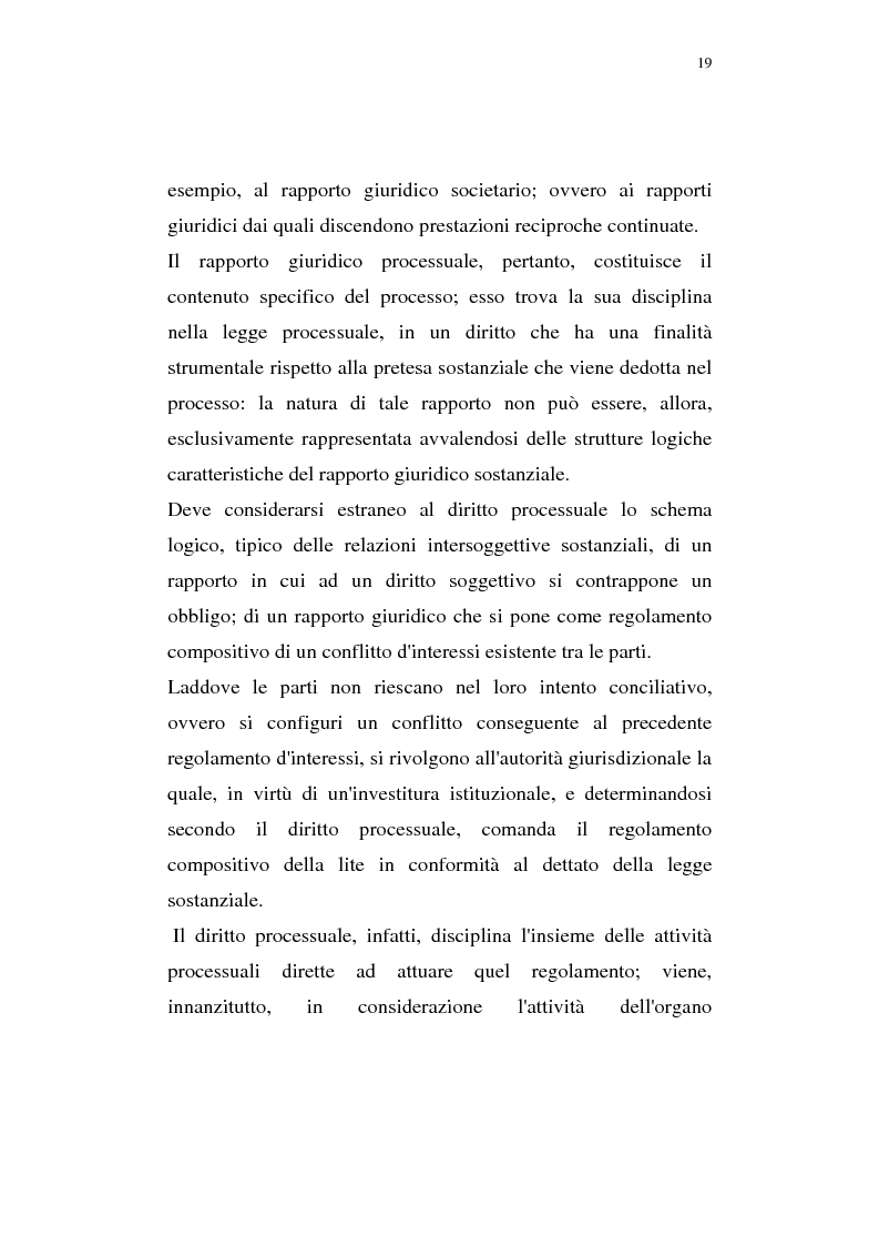 Anteprima della tesi: La pregiudizialità tra le questioni del processo, Pagina 12