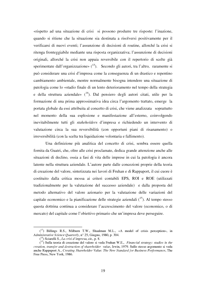 Anteprima della tesi: Crisi e ristrutturazione di una grande impresa: il caso Enron, Pagina 12