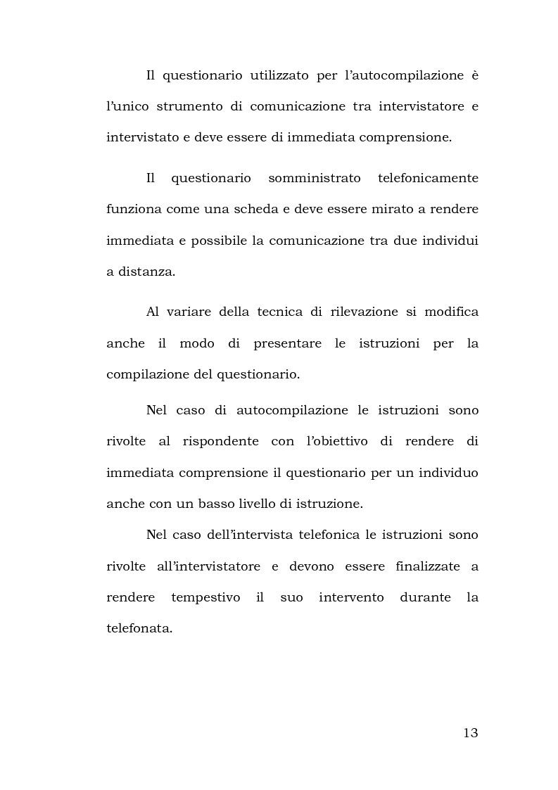Anteprima della tesi: Confronto tra metodi di rilevazione in un'indagine sulla percezione della pericolosità, Pagina 9