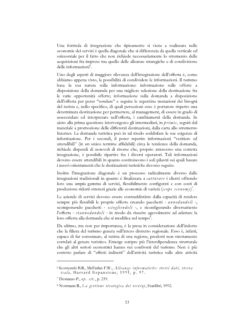 Anteprima della tesi: Information and communication technologies e turismo. Destination management system ed aree naturali protette, Pagina 11