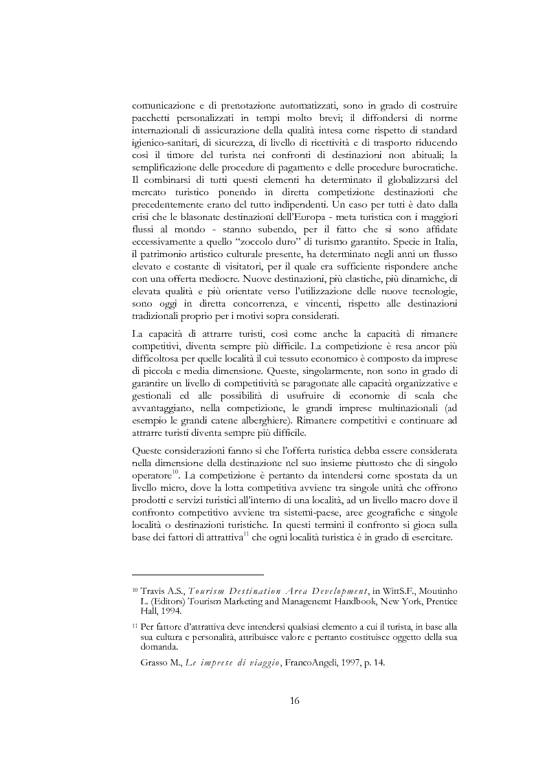 Anteprima della tesi: Information and communication technologies e turismo. Destination management system ed aree naturali protette, Pagina 14