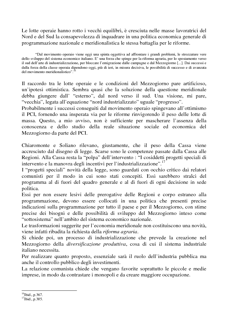 Anteprima della tesi: Il problema meridionale e i comunisti italiani (1955-1975), Pagina 10