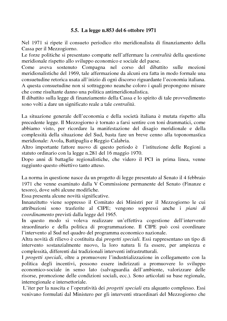 Anteprima della tesi: Il problema meridionale e i comunisti italiani (1955-1975), Pagina 5