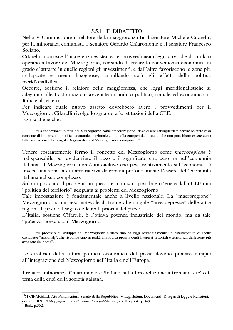 Anteprima della tesi: Il problema meridionale e i comunisti italiani (1955-1975), Pagina 7
