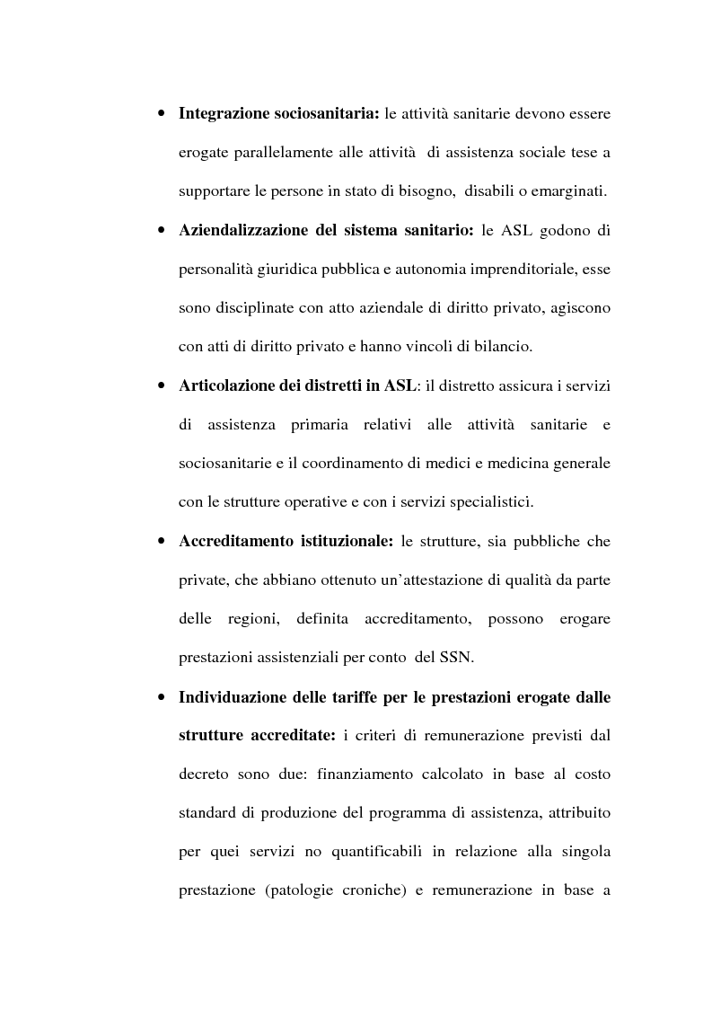 Anteprima della tesi: Organizzare i servizi alla persona. Il caso del P.O. di Maddaloni, Pagina 14