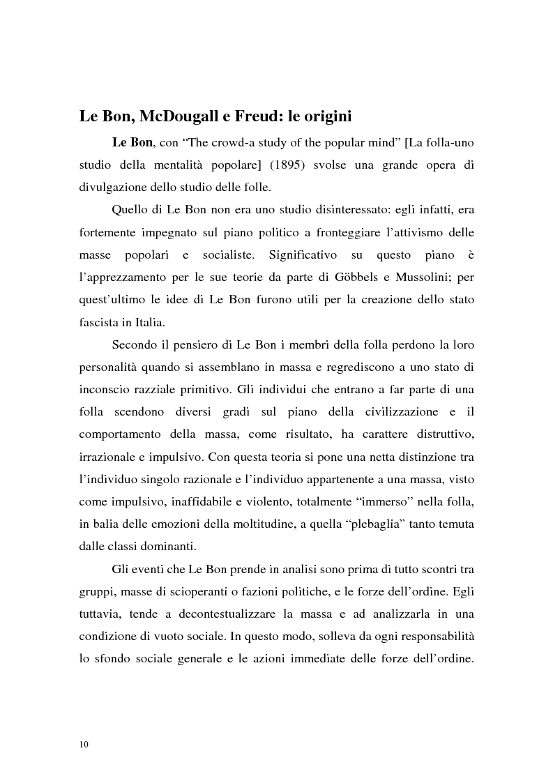 Anteprima della tesi: Processi di depersonalizzazione in un contesto di massa, Pagina 10