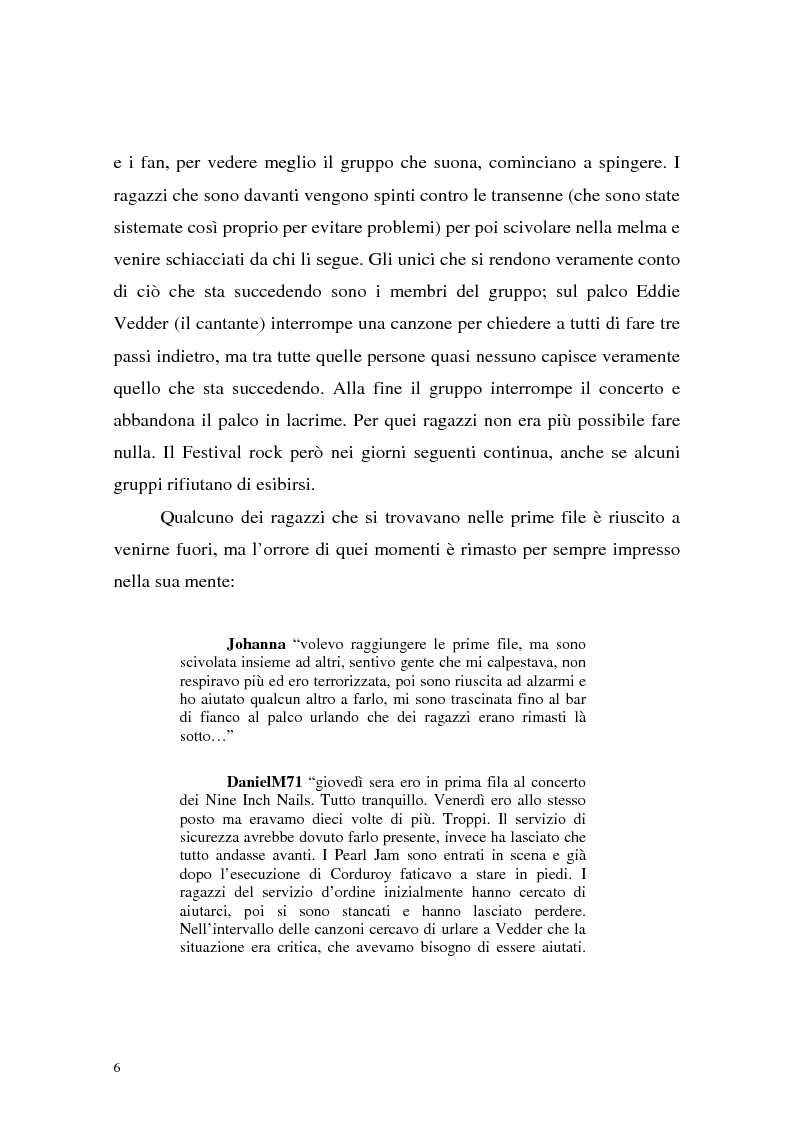 Anteprima della tesi: Processi di depersonalizzazione in un contesto di massa, Pagina 6