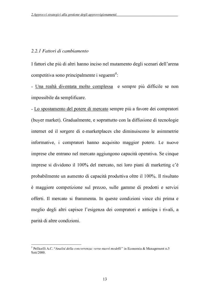 Anteprima della tesi: Tecnologie di rete ed evoluzione degli approvvigionamenti: l'e-procurement, Pagina 10