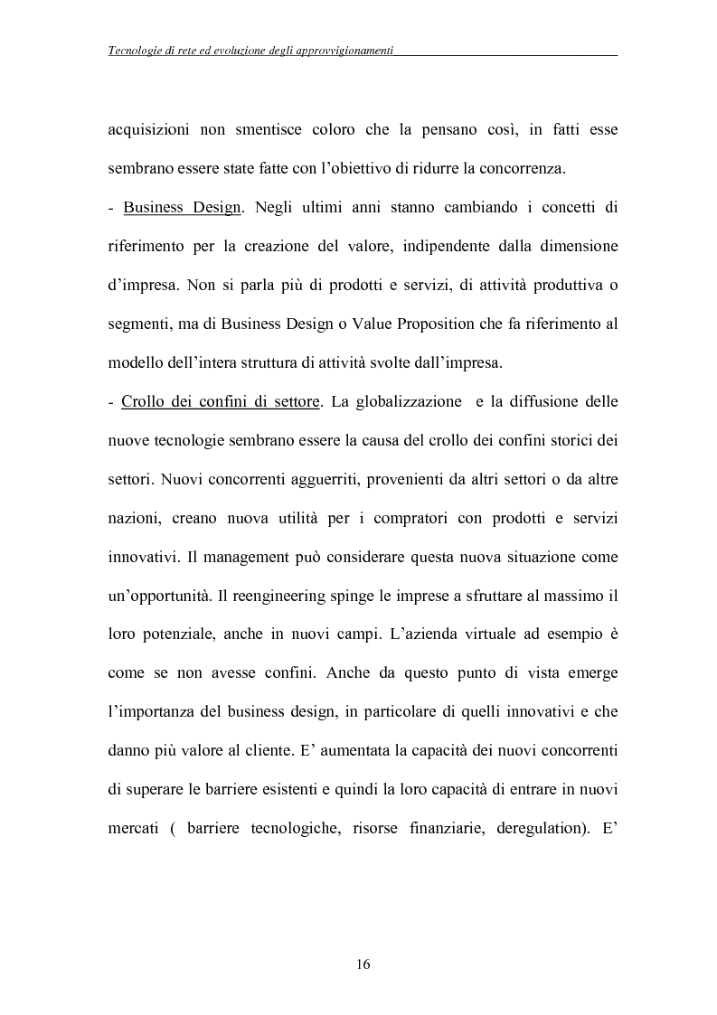 Anteprima della tesi: Tecnologie di rete ed evoluzione degli approvvigionamenti: l'e-procurement, Pagina 13