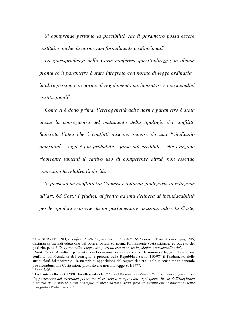 Anteprima della tesi: I conflitti interorganici (la nozione di potere nella giurisprudenza costituzionale), Pagina 5