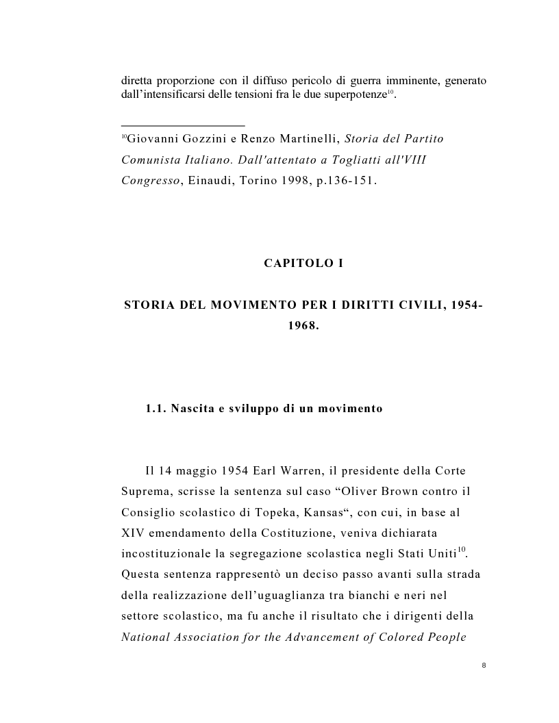 Anteprima della tesi: La stampa periodica comunista italiana e il movimento afroamericano negli Stati Uniti, 1954-68., Pagina 4