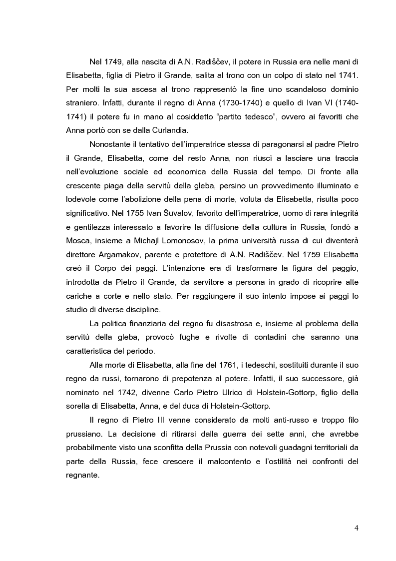 Anteprima della tesi: Vita di Fëdor Vasilevič Ušakov e alcuni suoi scritti di A. N. Radiščev, Pagina 2