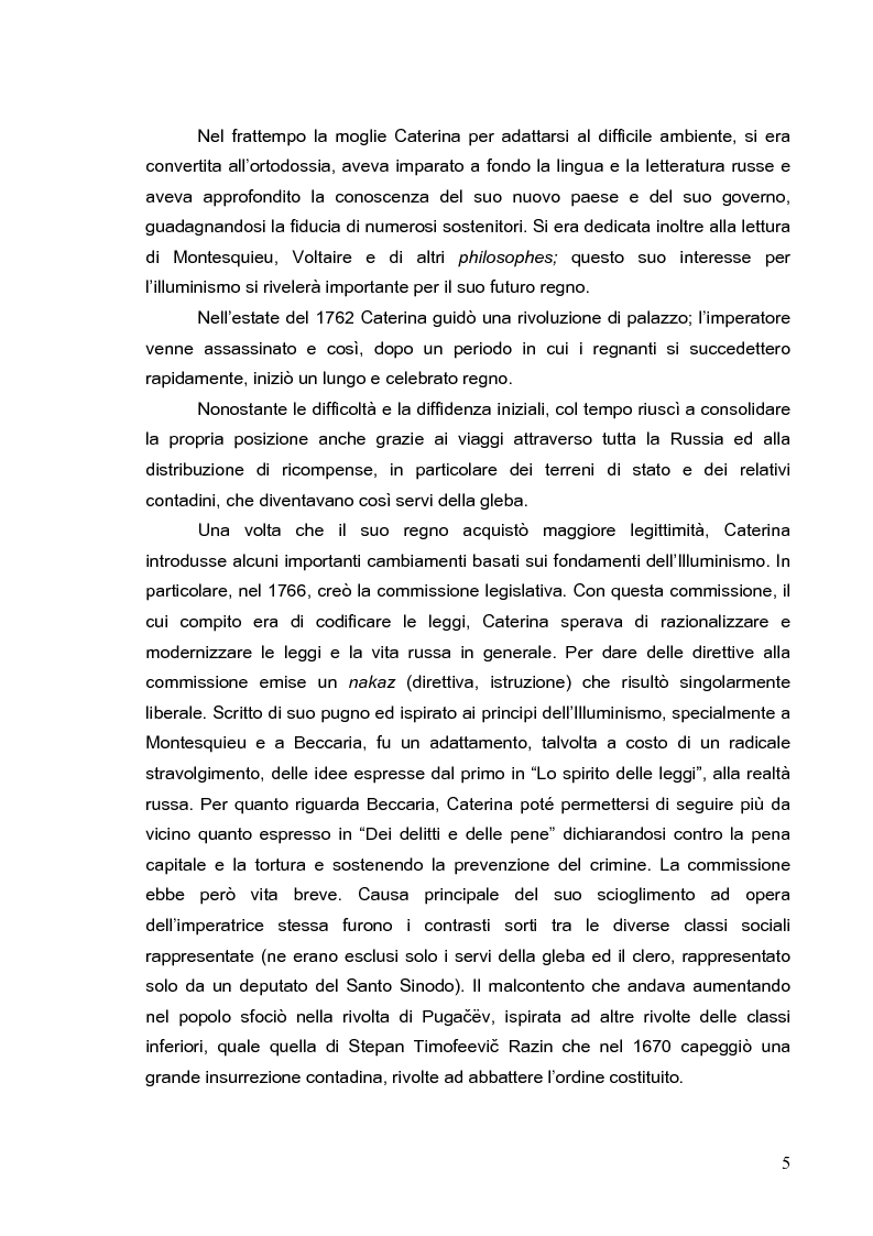 Anteprima della tesi: Vita di Fëdor Vasilevič Ušakov e alcuni suoi scritti di A. N. Radiščev, Pagina 3