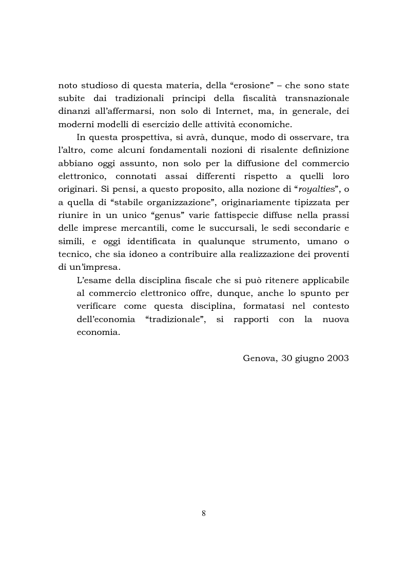Anteprima della tesi: Disciplina fiscale e commercio elettronico, Pagina 2