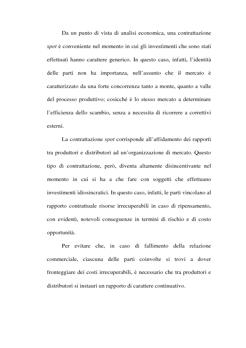 Anteprima della tesi: Problemi relativi alla fissazione del prezzo di rivendita nelle intese verticali, Pagina 14