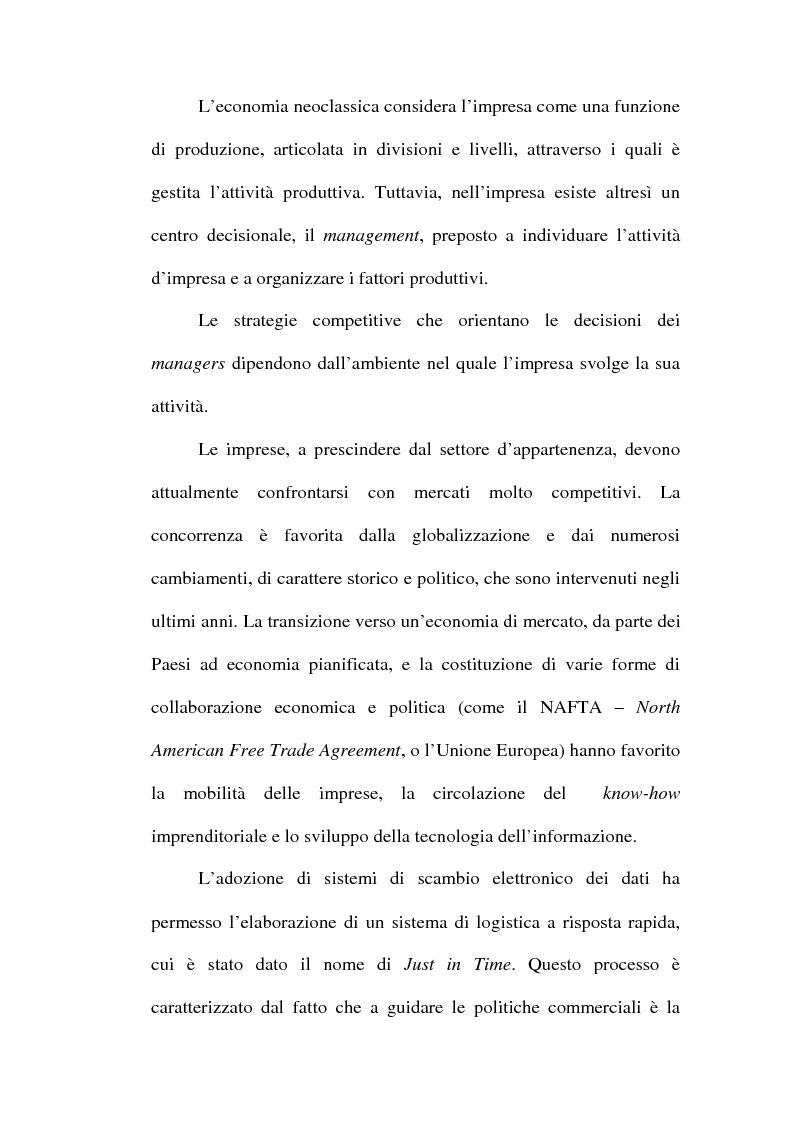Anteprima della tesi: Problemi relativi alla fissazione del prezzo di rivendita nelle intese verticali, Pagina 3