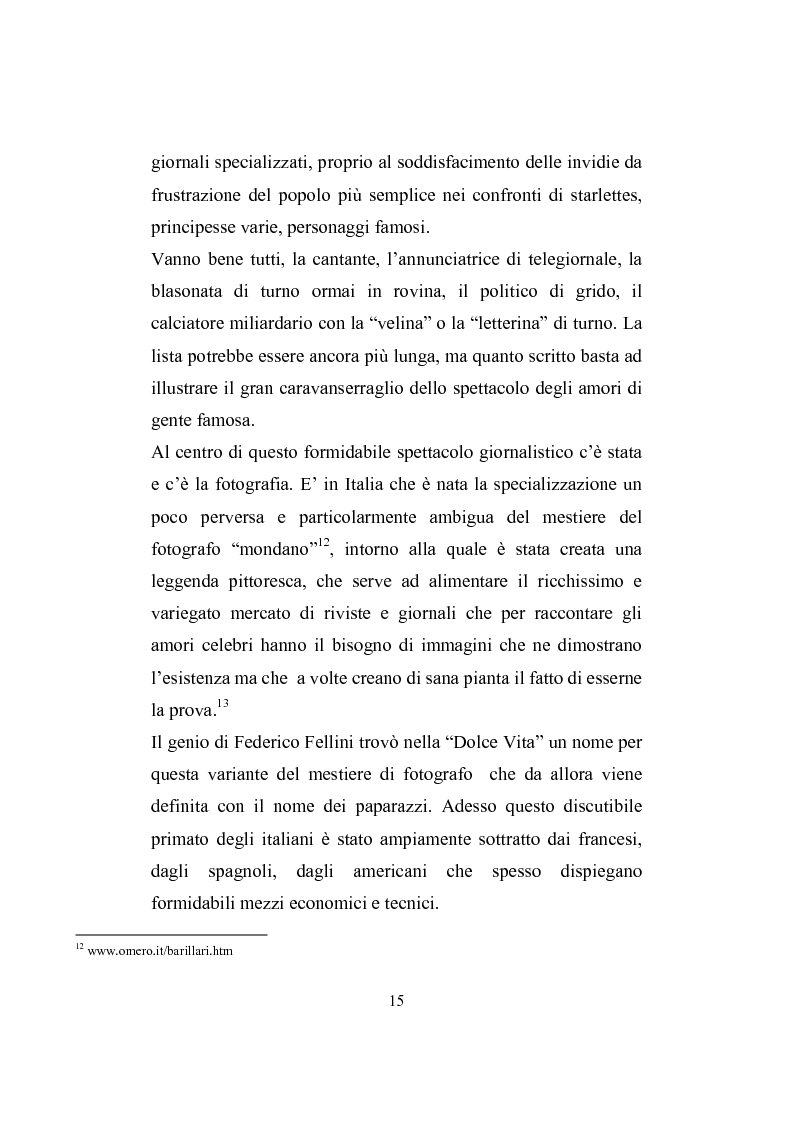 Anteprima della tesi: Love story. Appunti di una storia del gossip in Italia, Pagina 11