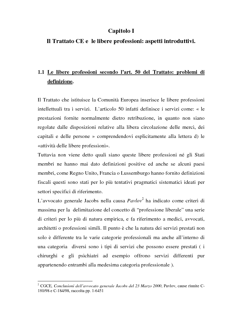 Anteprima della tesi: L'esercizio della professione forense da parte di avvocati di common law in Italia, Pagina 6