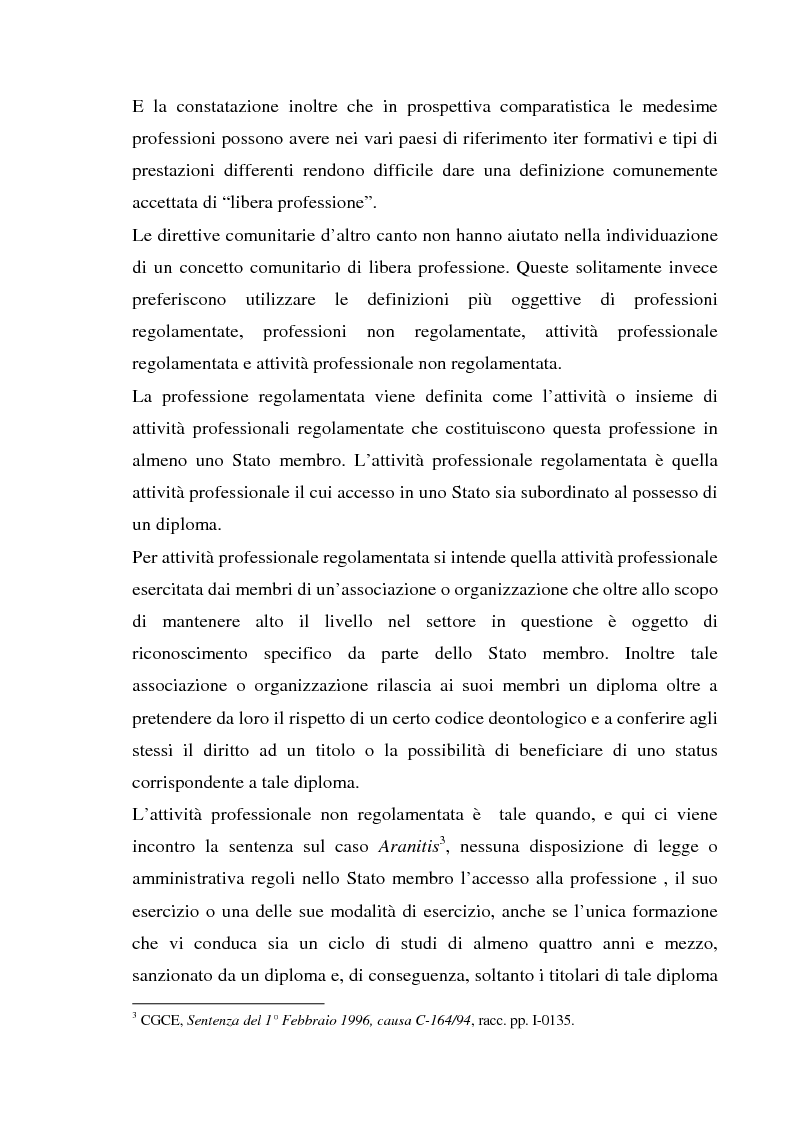 Anteprima della tesi: L'esercizio della professione forense da parte di avvocati di common law in Italia, Pagina 7