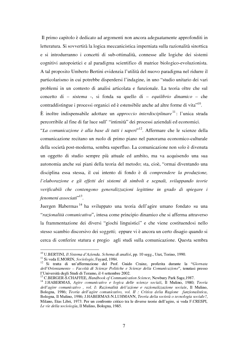 Anteprima della tesi: La comunicazione come leva del successo aziendale, Pagina 3