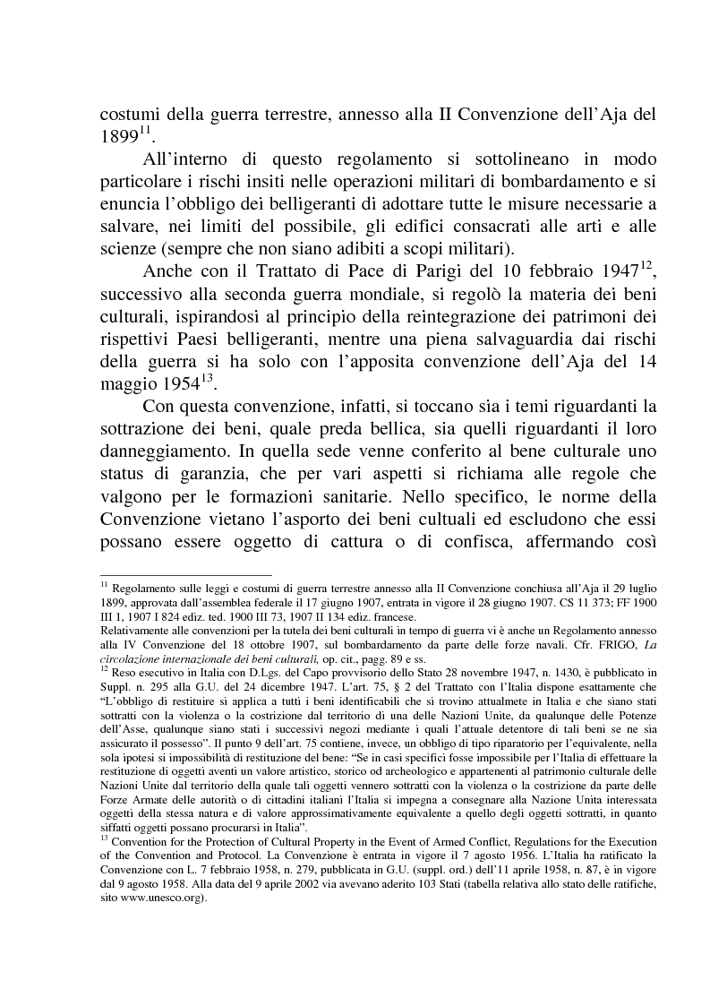 Anteprima della tesi: La circolazione dei beni culturali nella Comunità europea, Pagina 9